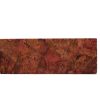 Stabilized Woods - Red, Maple Burl, Block