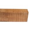 Stabilized Woods - Natural, Curly Maple, Block, 1.25", 2", 5"