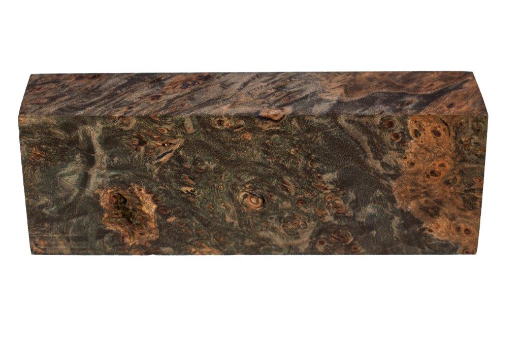 Stabilized Woods - 1", 1.75", 5", Natural, Maple Burl, Block