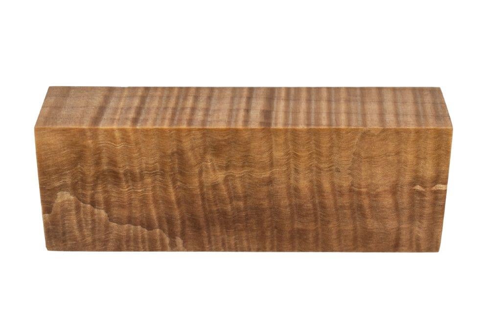 Stabilized Woods - 1", 1.75", 5", Natural, Curly Maple, Block