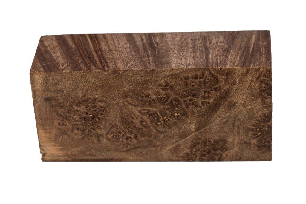Stabilized Woods - 1.5", 1", 3.937", Natural, Maple Burl, Block