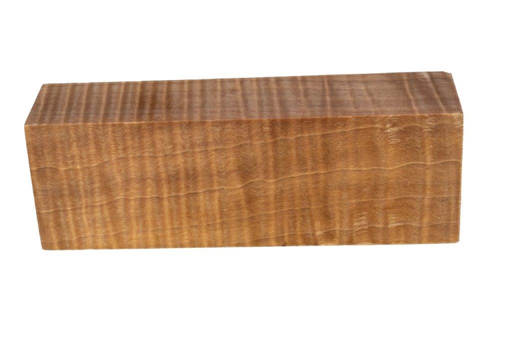 Stabilized Woods - 1.25", 1.75", 5", Natural, Curly Maple, Block