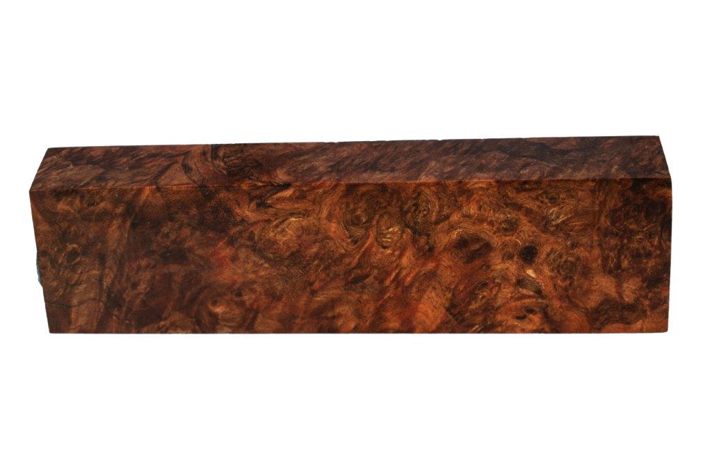 Stabilized Woods - .75", 1.5", 5.5", Red, Maple Burl, Block