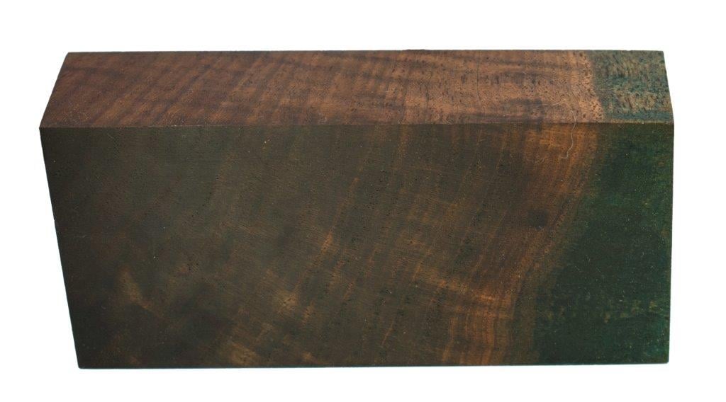 Stabilized Woods - 1.25", 2", 4.5", Multi-Color, Curly Walnut, Block