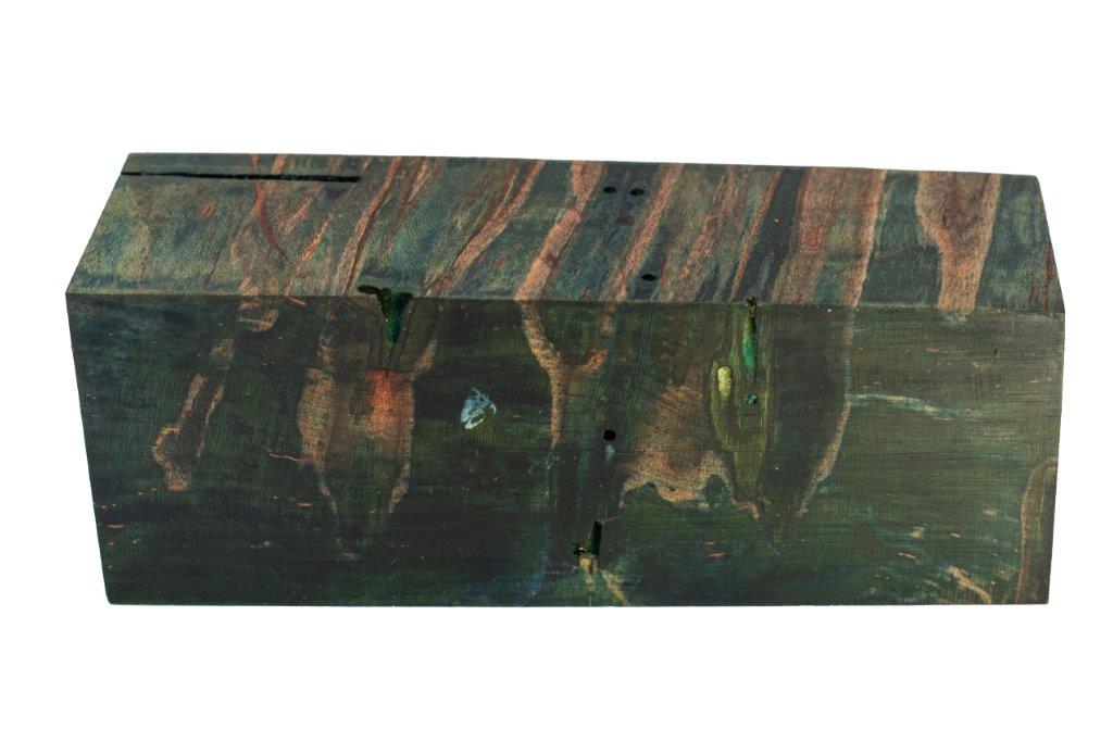 Stabilized Woods - 1.25", 1.75", 5.25", Blue, Maple Ambrosia, Block