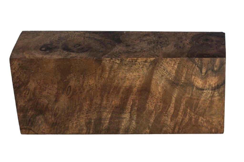 Stabilized Woods - 1", 1.5", 3.75, Natural, Curly Walnut, Block