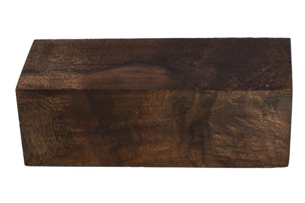 Stabilized Woods - 1.5", 1.5", 3.75, Natural, Curly Walnut, Block