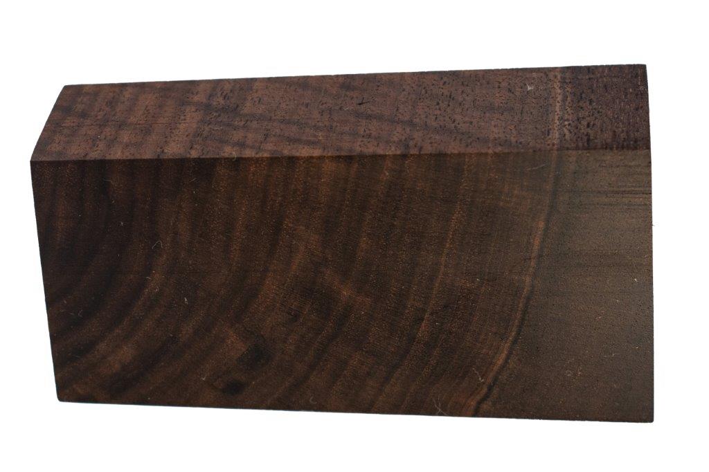 Stabilized Woods - 1", 1.75", 4, Natural, Curly Walnut, Block