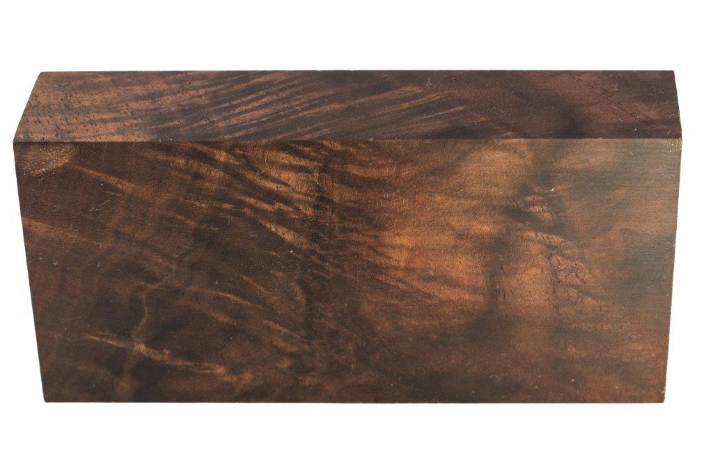 Stabilized Woods - 1", 2", 4.5", Natural, Curly Walnut, Block