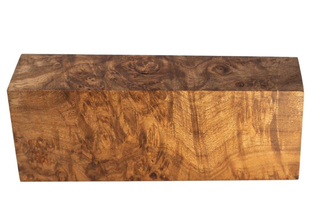 Stabilized Woods - 1", 1.75", 4.5", Natural, Maple Burl, Block
