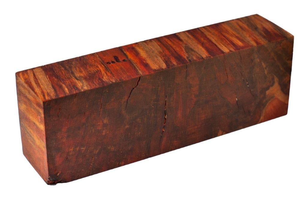 Stabilized Woods - 1", 1.75", 5.25", Multi-Color, Spalted Maple Burl, Block