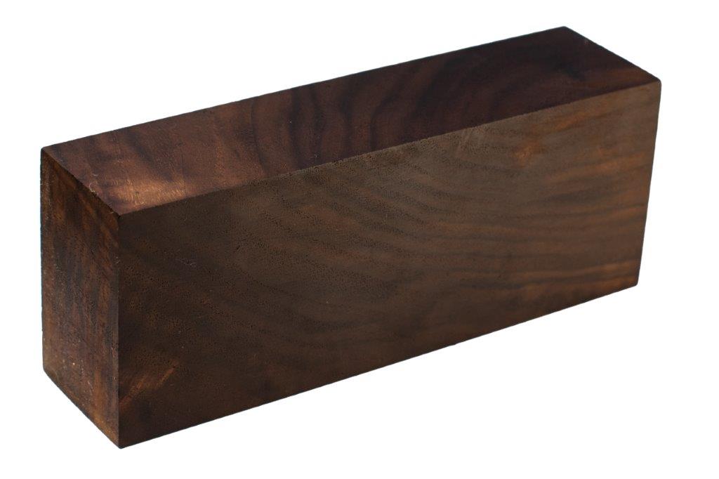 Stabilized Woods - 1.25", 2", 5.25", Natural, Black Walnut, Block