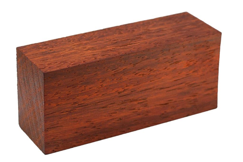 Stabilized Woods - 1.25", 1.75", 4, Natural, Padauk, Block